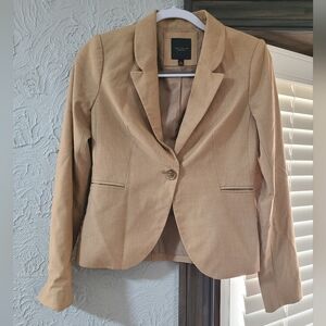 The Limited Collection Tan Light Brown Blazer Suit Coat Jacket Ladies Size 0